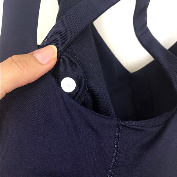 Lululemon | Optimal Tank Sports Bra Deep Indigo 4 - Picture 6 of 8